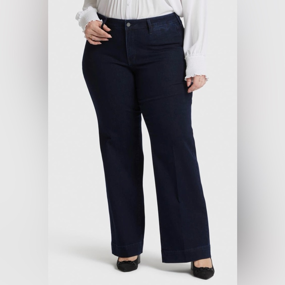 NYDJ Dark Blue Flare Jeans